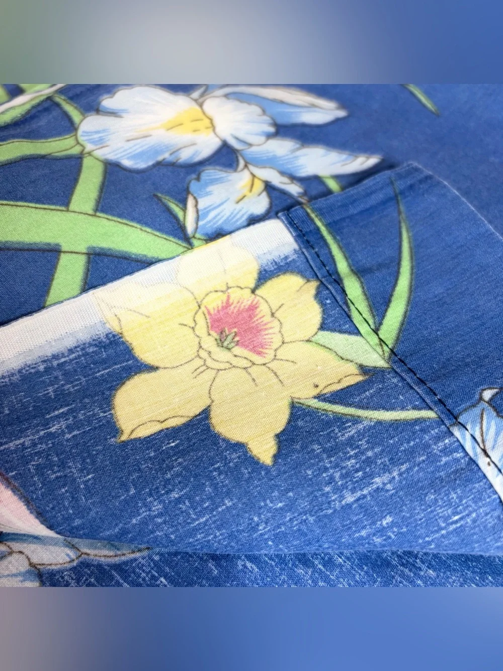 80s Cannon Spring Floral Full Sheet Set